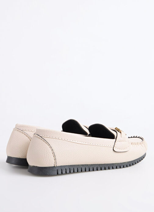 F By Fabrika Bej Kadın Loafer AYRA - Görsel 4