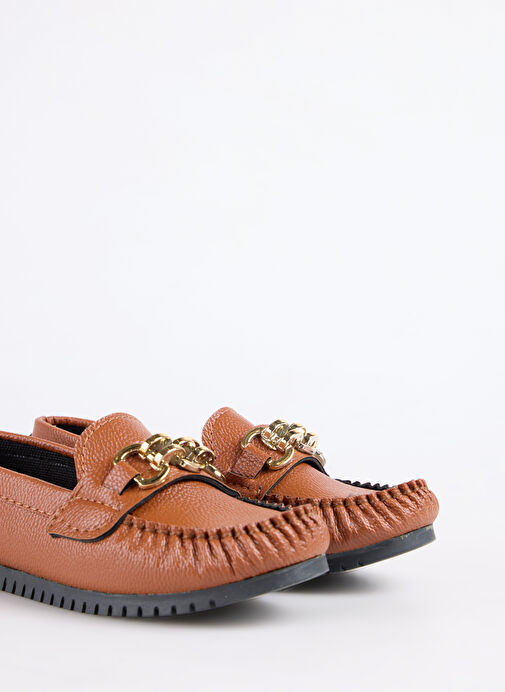F By Fabrika Kahverengi Kadın Loafer INEL - Görsel 6