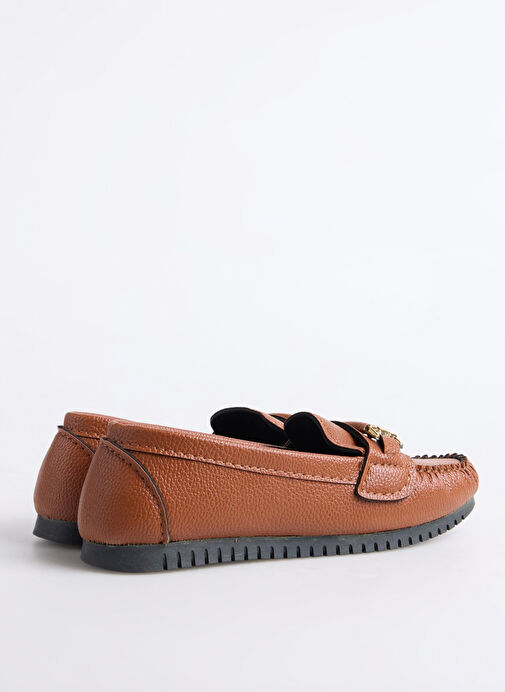 F By Fabrika Kahverengi Kadın Loafer AYRA - Görsel 4