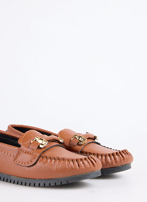 F By Fabrika Kahverengi Kadın Loafer AYRA - Görsel 6