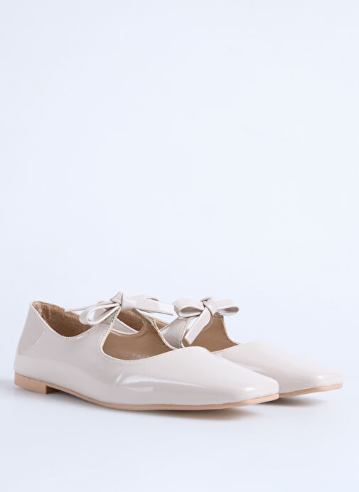 F By Fabrika Bej Kadın Babet PANAD - Görsel 3