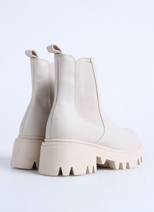 F By Fabrika Bej Kadın Bot BOKIN - Görsel 4