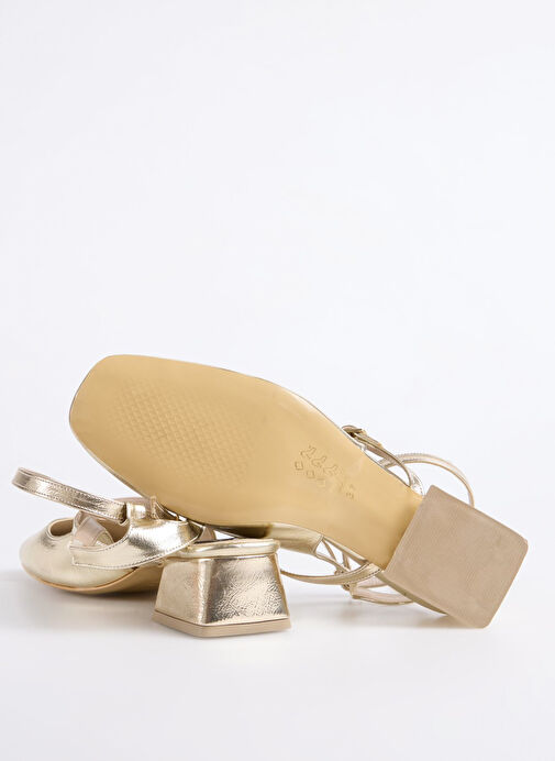 F By Fabrika Altın Kadın Topuklu Ayakkabı KAIR - Görsel 5