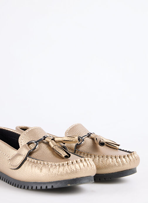 F By Fabrika Kahverengi Kadın Loafer EMAI - Görsel 6