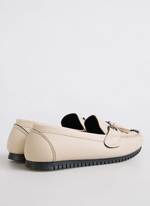 F By Fabrika Bej Kadın Loafer EMAI - Görsel 4