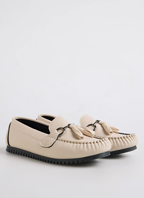 F By Fabrika Bej Kadın Loafer EMAI - Görsel 3