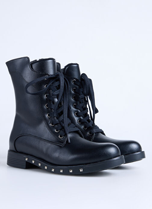 F By Fabrika Siyah Kadın Bot HARAD - Görsel 3