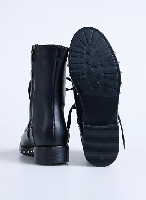 F By Fabrika Siyah Kadın Bot HARAD - Görsel 5