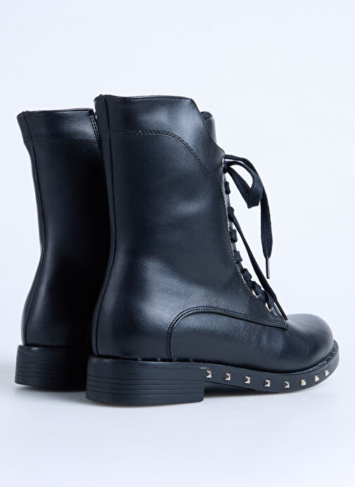 F By Fabrika Siyah Kadın Bot HARAD - Görsel 4