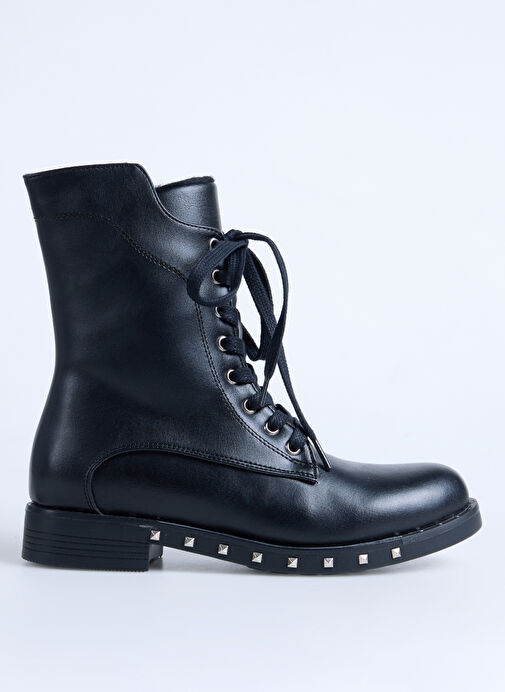 F By Fabrika Siyah Kadın Bot HARAD - Görsel 2