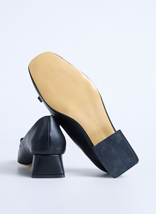 F By Fabrika Siyah Kadın Topuklu Ayakkabı FAZE - Görsel 5