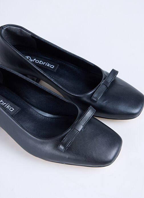 F By Fabrika Siyah Kadın Topuklu Ayakkabı FAZE - Görsel 6