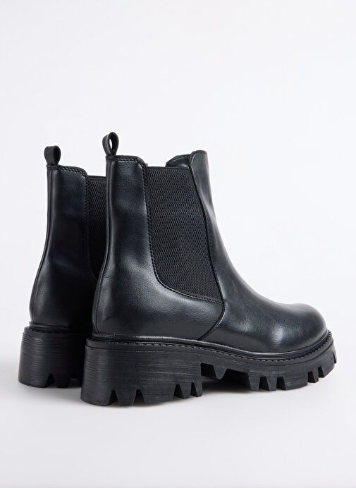 F By Fabrika Siyah Kadın Bot BOKIN - Görsel 4