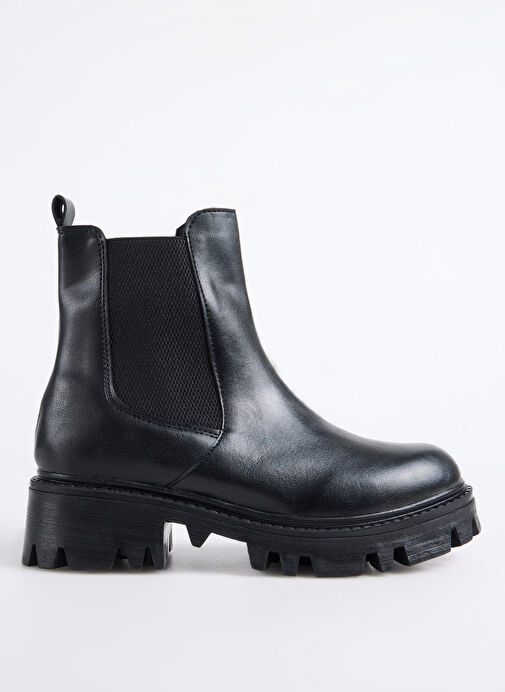 F By Fabrika Siyah Kadın Bot BOKIN - Görsel 2