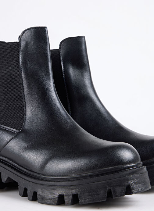 F By Fabrika Siyah Kadın Bot BOKIN - Görsel 6