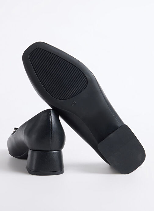 F By Fabrika Siyah Kadın Topuklu Ayakkabı JALI - Görsel 5