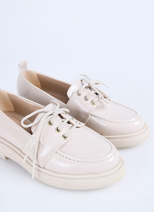 F By Fabrika Bej Kadın Loafer RINAD - Görsel 6