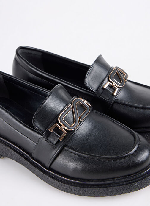 F By Fabrika Siyah Kadın Loafer VETAL - Görsel 6