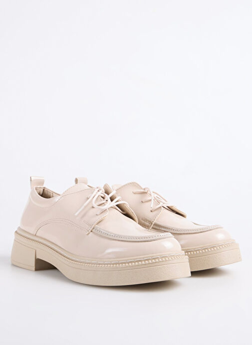 F By Fabrika Bej Kadın Loafer LANID - Görsel 3