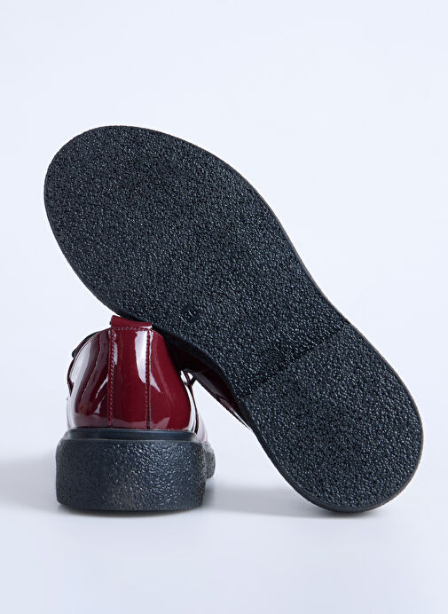 F By Fabrika Bordo Kadın Loafer RINAD - Görsel 5