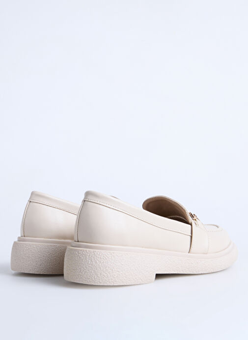 F By Fabrika Bej Kadın Loafer VETAL - Görsel 4