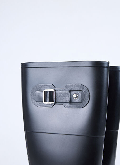 F By Fabrika Siyah Kadın Çizme TEVA - Görsel 6