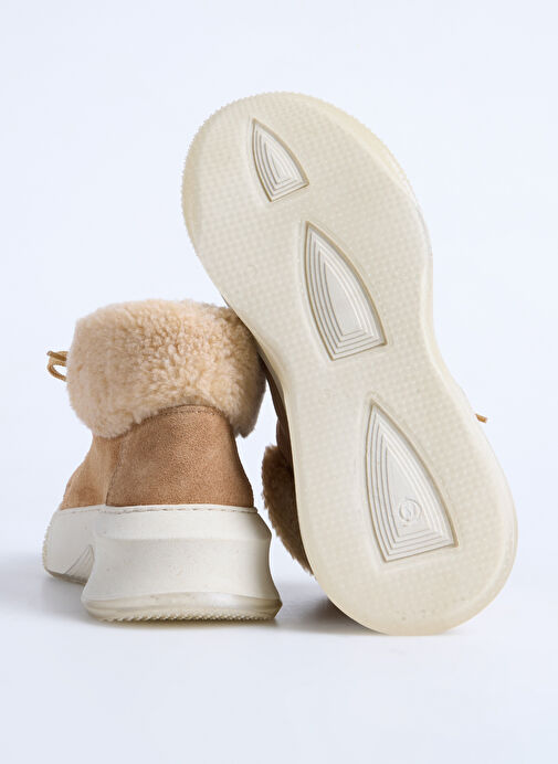 F By Fabrika Taba Kadın Deri Bot LABI - Görsel 5