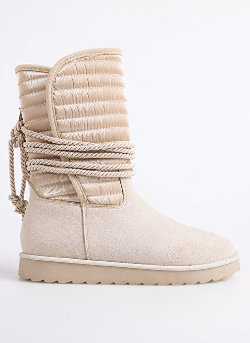 F By Fabrika Ekru Kadın Bot RIO - Görsel 2