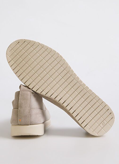 F By Fabrika Gri Kadın Deri Günlük Ayakkabı ZUL - Görsel 5