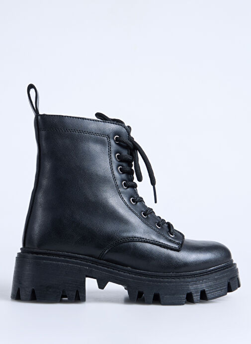 F By Fabrika Siyah Kadın Bot RENE - Görsel 2