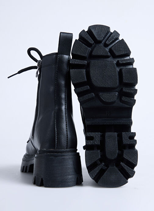 F By Fabrika Siyah Kadın Bot RENE - Görsel 5