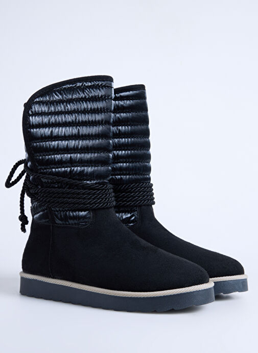 F By Fabrika Siyah Kadın Bot RIO - Görsel 3