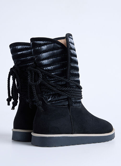 F By Fabrika Siyah Kadın Bot RIO - Görsel 4