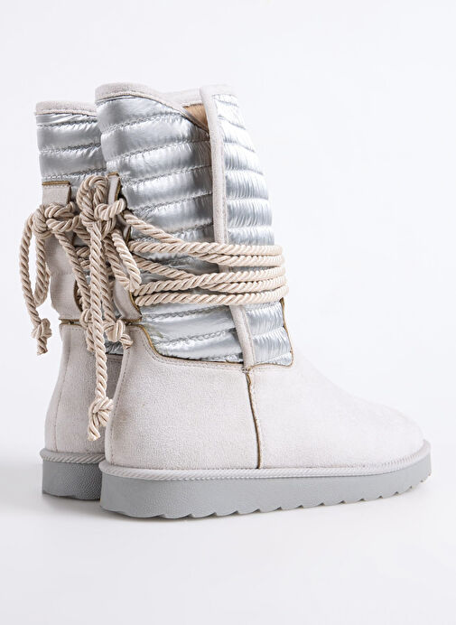 F By Fabrika Gri Kadın Bot RIO - Görsel 4