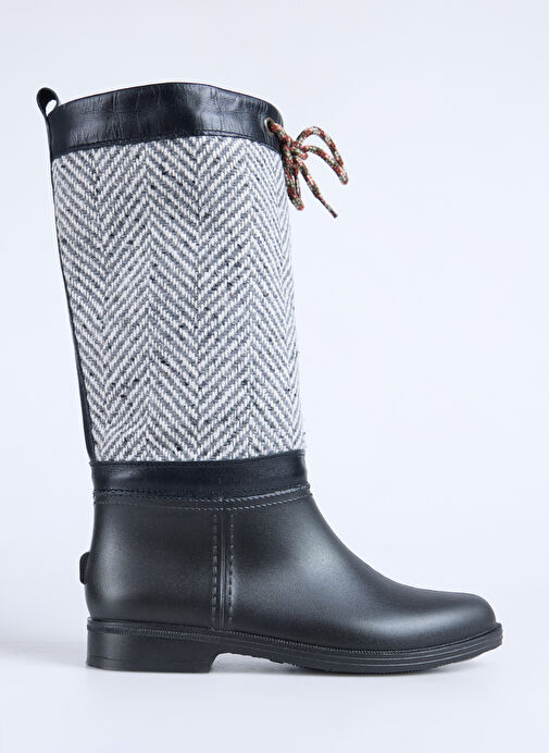 F By Fabrika Siyah Kadın Çizme KANA - Görsel 2