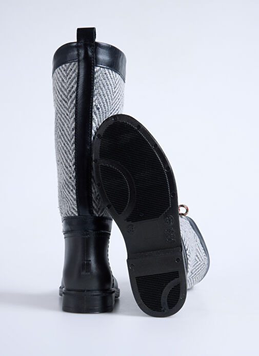 F By Fabrika Siyah Kadın Çizme KANA - Görsel 5