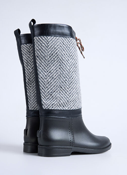 F By Fabrika Siyah Kadın Çizme KANA - Görsel 4