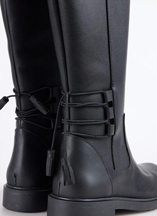 F By Fabrika Siyah Kadın Çizme YAWEN - Görsel 6