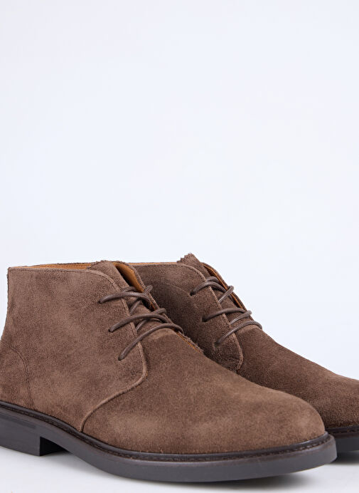Polo Ralph Lauren Kahverengi Erkek Deri Bot ASHER CHUKKA-BOOTS-MID CUT BOOT - Görsel 6
