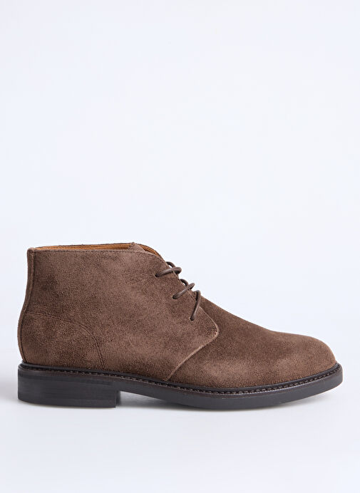 Polo Ralph Lauren Kahverengi Erkek Deri Bot ASHER CHUKKA-BOOTS-MID CUT BOOT - Görsel 2