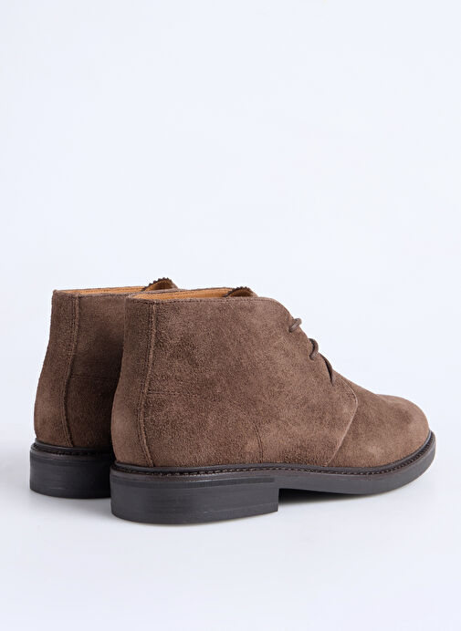 Polo Ralph Lauren Kahverengi Erkek Deri Bot ASHER CHUKKA-BOOTS-MID CUT BOOT - Görsel 4