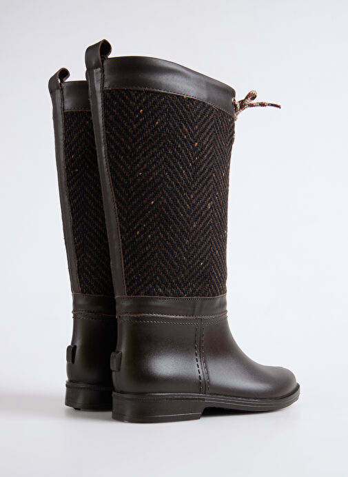 F By Fabrika Kahverengi Kadın Çizme NABI - Görsel 4