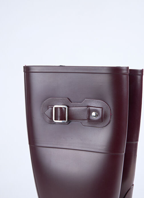 F By Fabrika F By Fabrika Bordo Kadın %100 Pvc Çizme TEVA Bot | Boyner Bordo - 6. görsel