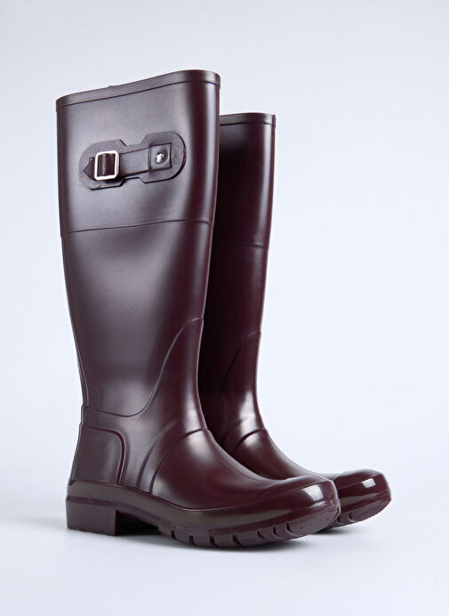 F By Fabrika F By Fabrika Bordo Kadın %100 Pvc Çizme TEVA Bot | Boyner Bordo - 3. görsel