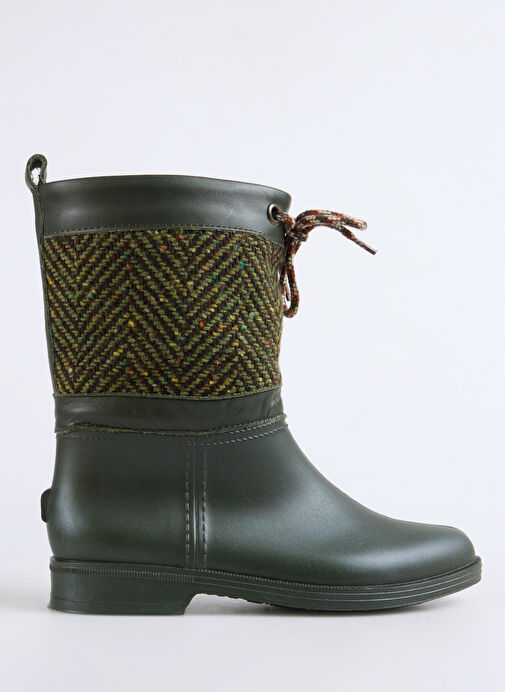 F By Fabrika Haki Kadın Çizme KANA - Görsel 2