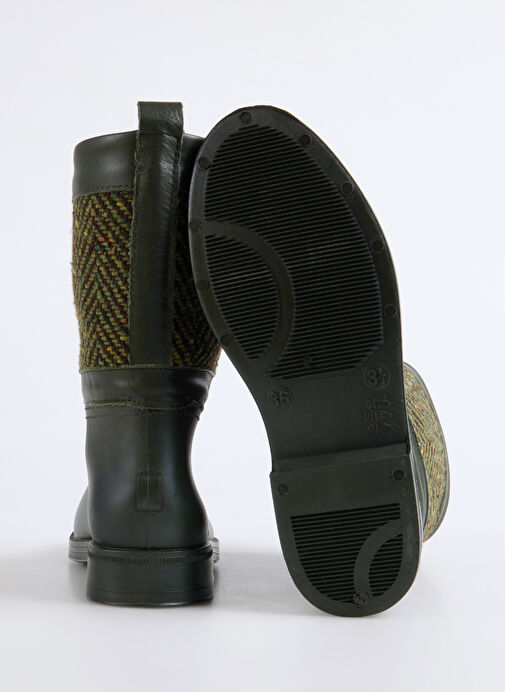 F By Fabrika Haki Kadın Çizme KANA - Görsel 5