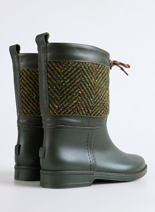F By Fabrika Haki Kadın Çizme KANA - Görsel 4
