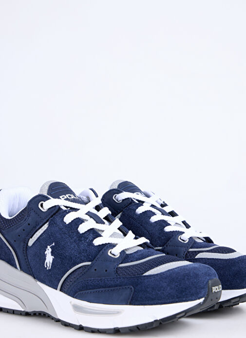 Polo Ralph Lauren Lacivert Erkek Sneaker TRACKSTR 250-SNEAKERS-LOW TOP LACE - Görsel 6