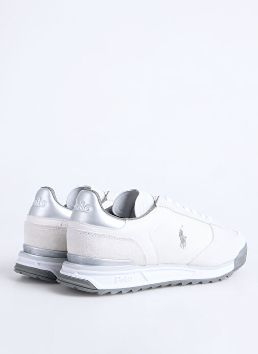 Polo Ralph Lauren Beyaz Erkek Sneaker VARICK PP-SNEAKERS-LOW TOP LACE - Görsel 4