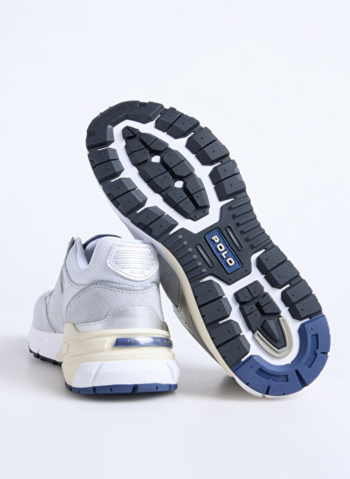 Polo Ralph Lauren Gri Erkek Sneaker TRACKSTR 250-SNEAKERS-LOW TOP LACE - Görsel 5